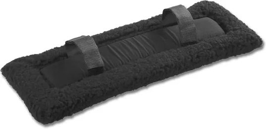 Produktbild von Waldhausen Fleece-Satteldecke für Pferde in Schwarz