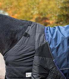 Waldhausen Fleece Unterdecke für Pferde Schwarz 115 cm – Bild 1 von 4