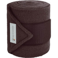 Produktbild von Waldhausen Fleecebandagen Basic Kastanienbraun 4er Set für Warmblut