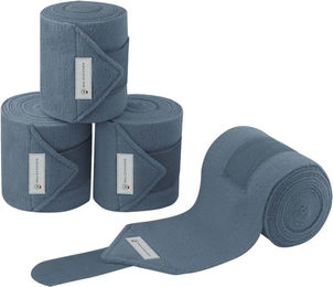 Waldhausen Fleecebandagen Basic Kreideblau für Warmblut – Bild 1 von 1