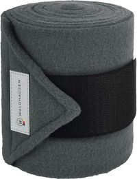 Waldhausen Fleecebandagen Basic Magnet für Warmblut in Schwarz Blau oder Grau – Bild 1 von 1