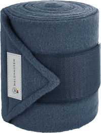 Waldhausen Fleecebandagen Basic Ocean für Warmblut Pferde in Blau – Bild 1 von 1
