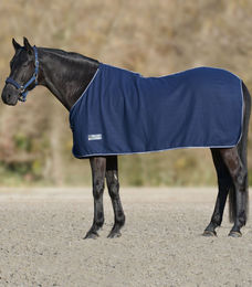 Waldhausen Fleecedecke Economic für Warmblut in Navy Blau Größe 155 – Bild 1 von 1