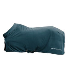 Waldhausen Fleecedecke Nepal Petrolblau 145 cm – Bild 1 von 3