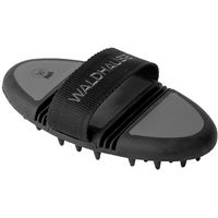 Produktbild von Waldhausen Flex Massage-Striegel für Pferde in Pfirsich/Chromgrau
