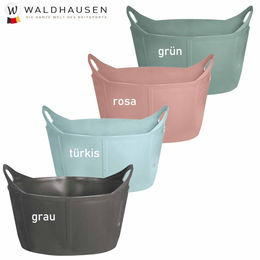 Waldhausen Flexischale Futtereimer aus Silikon 10 Liter Grau - 10 l – Bild 1 von 3