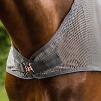 Produktbild von Waldhausen Fliegen-Führmaschinendecke Comfort für Pferde in Blau Grau 145 cm - 1 Stk.