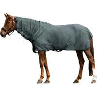 Produktbild von Waldhausen Fliegen Halsteil Comfort für Pferde in Piniengrün für Warmblut