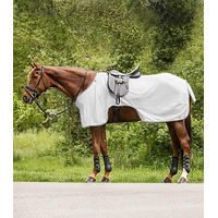 Produktbild von Waldhausen Fliegenausreitdecke Protect für Pferde Silbergrau/Grau 135 cm