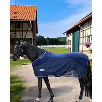 Produktbild von Waldhausen Fliegendecke Comfort Blue aus Fleece für Pferde