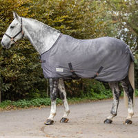 Produktbild von Waldhausen Fliegendecke Comfort für Pferde mit Kreuzbegurtung Grau 155 cm - 155 cm