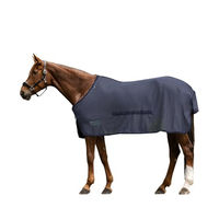 Produktbild von Waldhausen Fliegendecke Comfort mit Bauchlatz für Pferde Blau 125 cm