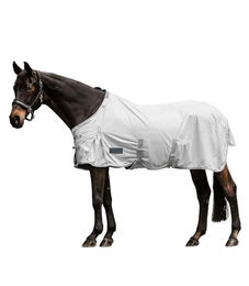 Waldhausen Fliegendecke Protect für Pferde Silbergrau Grau 145 cm – Bild 1 von 7