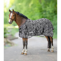 Produktbild von Waldhausen Fliegendecke Zebra für Pferde aus Polyester - 165 cm