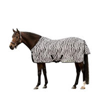 Produktbild von Waldhausen Fliegendecke Zebra mit Kreuzgurten 165 cm