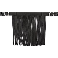 Produktbild von Waldhausen Fliegenfransen für Pferde Schwarz aus Polyester mit Schnalle für Warmblut