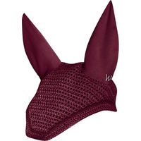 Produktbild von Waldhausen Fliegenhaube Basic Fliegenmütze für Warmblut in Rot aus Polyester