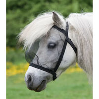 Produktbild von Waldhausen Fliegenmaske Basic ohne Ohren Schwarz für Warmblut - 1 Stk.