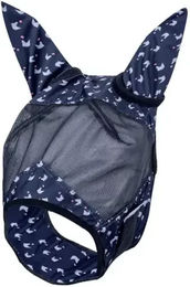 Waldhausen Fliegenmaske Lucky für Shetlandponys in Blau – Bild 1 von 3