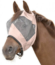 Waldhausen Fliegenmaske Premium für Shetty in Rosa aus Netzmaterial ohne Ohrenschutz – Bild 1 von 1