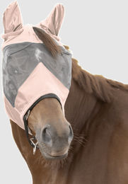Waldhausen Fliegenmaske Premium mit Ohrenschutz für Ponys in Rosa – Bild 1 von 1