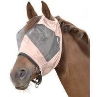 Produktbild von Waldhausen Fliegenmaske Premium ohne Ohrenschutz aus Netzmaterial in Rosa