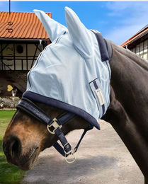 Produktbild von Waldhausen Fliegenmaske Protect Blue für Pferde