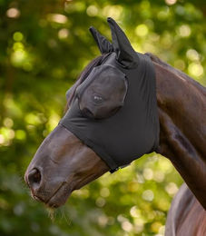 Waldhausen Fliegenmaske Puck für Shettys in Schwarz – Bild 1 von 6