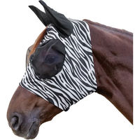 Produktbild von Waldhausen Fliegenmaske Puck Zebra für Ponys in Schwarz Weiß