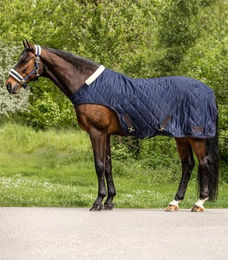 Waldhausen Führmaschinendecke Exclusive Pony Blau 135 cm - 50 g – Bild 1 von 2