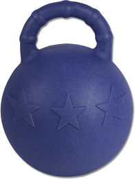 Waldhausen Fun Ball Pferdespielzeug aus Gummi in Blau und Grün – Bild 1 von 3