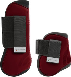 Waldhausen Gamaschen 4er Set Elastik Rubinrot für Warmblut – Bild 1 von 1