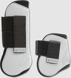 Waldhausen Gamaschen 4er Set Pro Weiß Elastik für Vollblut – Bild 1 von 1