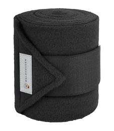 Waldhausen Gamaschen aus Fleece für Ponys Schwarz 4er Set – Bild 1 von 2