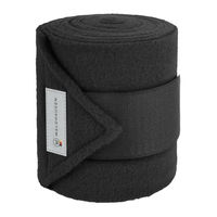 Produktbild von Waldhausen Gamaschen aus Fleece für Ponys Schwarz 4er Set