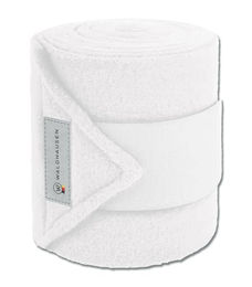 Waldhausen Gamaschen Basic Weiß aus Polyester für Warmblut 4er Set – Bild 1 von 2