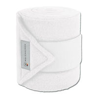 Produktbild von Waldhausen Gamaschen Basic Weiß aus Polyester für Warmblut 4er Set