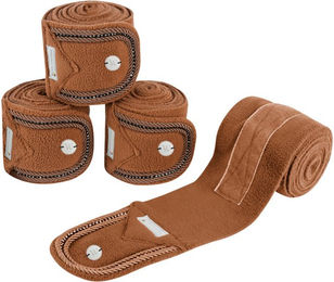 Waldhausen Gamaschen Fleecebandagen Nepal Braun für Warmblut/WB – Bild 1 von 3