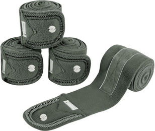 Waldhausen Gamaschen Fleecebandagen Nepal Grün für Warmblut – Bild 1 von 3