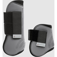 Produktbild von Waldhausen Gamaschen Pro 4er Set Silbergrau Elastik für Warmblut
