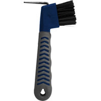 Produktbild von Waldhausen Grippy HoofPickBrush Hufpflege Bürste aus Gummi Blau für Pferde