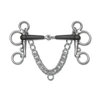 Produktbild von Waldhausen Gummi-Pelham Gebiss einfach gebrochen 14,5 cm