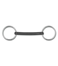 Produktbild von Waldhausen Gummi-Stangengebiss für Pferde biegsam schwarz 15 mm