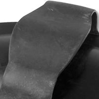 Produktbild von Waldhausen Gummistriegel für Ponys in Schwarz
