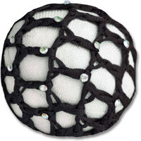 Produktbild von Waldhausen Haarnetz mit Glitzersteinchen Schwarz aus Polyester