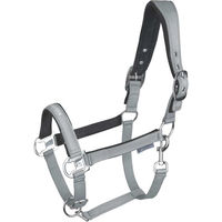 Produktbild von Waldhausen Halfter Athletic für Ponys in Chromgrau aus Polyester