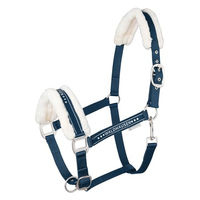 Produktbild von Waldhausen Halfter Elegant Nachtblau für Warmblut