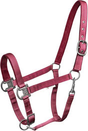 Waldhausen Halfter Gloomy für Warmblut in Rot aus Polyester – Bild 1 von 2
