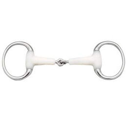 Produktbild von Waldhausen Happy Mouth Olivenkopfgebiss aus Kunststoff Silber 20 mm