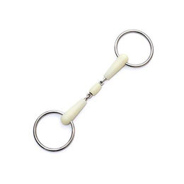 Produktbild von Waldhausen Happy Mouth Rollgebiss doppelt gebrochen weiß Breite 13,5 cm